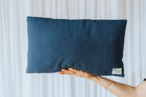 Coussin Montagne Rectangle Bleu Ciel